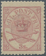 Dänemark: 1870 3c. Lilac-rose, PERF 12½, 4th Printing, MINT NEVER HINGED, With Few Little Brownish S - Unused Stamps