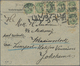 Dänemark: 1897 Destination JAPAN: Cover From Copenhagen To Yokohama Via London And Liverpool, Franke - Ongebruikt