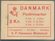 Dänemark - Markenheftchen: 1937, Stamp Booklet 'Dybbøl Mill' 2kr. Black On Creme (8 X 5öre, 4 X 10ör - Markenheftchen