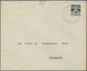 Dänemark - Färöer: 1941, 20 On 1 Öre Numeral On Domestic Letter To Thorshavn. Cover Showing Some Ope - Faroe Islands