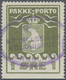 Dänemark - Grönland: 1915, 1 Ore Greenolive, Imperforated At Bottom, Violet Cancelled "STYRELSEN AF - Briefe U. Dokumente