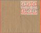 Dänemark - Grönland: 1950 Saving Stamps Booklet In Red-orange Containing 30 Large-numeral Postal Sav - Brieven En Documenten