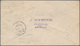 Dänemark - Ganzsachen: 1893: Postal Stationery Envelope 4 (øre) Blue Used Registered From Kolding To - Postwaardestukken