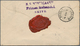 Dänemark - Ganzsachen: 1894 Destination PORTUGAL: Postal Stationery Envelope 4 øre Blue Used Registe - Ganzsachen