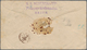 Dänemark - Ganzsachen: 1894 Destination JAPAN: Postal Stationery Envelope 4 øre Blue Used Registered - Postal Stationery