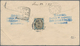 Dänemark - Ganzsachen: 1897 Destination AUSTRALIA: Postal Stationery Envelope 4 øre Blue Used From S - Ganzsachen