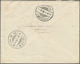 Dänemark - Ganzsachen: 1909 Destination SIAM: Postal Stationery Envelope 5 øre Green Used Registered - Postal Stationery