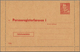 Dänemark - Ganzsachen: 1953/63 Four Unused Service Card Letters For The Personal Register, 360 M€, V - Postal Stationery