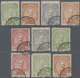 Epirus - Lokalausgaben: Chimarra: 1914, 1 L To 5 Dr 'King Constantine', Complete Set With 10 Values. - North Epirus