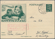 Estland - Ganzsachen: 1935, 5 S Dark-green Memorial Postal Stationery Postcard From TARTU To Germany - Estland