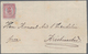 Finnland: 1874, 40 P Rose Blazon (short Tongue Below) On Folded Letter From Helsingfors To Kristines - Gebruikt