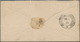 Finnland: 1878, 32 P Carmine Thin Paper On Letter From Helsingfors To St. Petersburg - Gebruikt