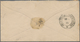 Finnland: 1878, 32 P Carmine Thin Paper On Letter From Helsingfors To St. Petersburg - Gebraucht