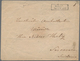 Finnland - Ganzsachen: 1855, 10 Kop Red Postal Stationery Cover With Frame Cancel BORGA, Mi 400.- - Postwaardestukken