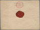 Finnland - Ganzsachen: 1855, 10 Kop Red Postal Stationery Cover With Frame Cancel BORGA, Mi 400.- - Postal Stationery
