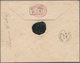 Finnland - Ganzsachen: 1856, 10 Kop. Carmine-rose Postal Stationery Cover With Ribbed Machine-paper - Postal Stationery
