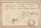 Finnland - Ganzsachen: 1878, 16 P Brown Postal Stationery Card With Railway Post Cancel From Taveste - Postwaardestukken