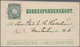 Finnland - Ganzsachen: 1882, 10 P. Card Letter "STADSPOSTEN I HELSINGFORS" Used With Violett Line Ca - Postal Stationery