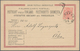 Finnland - Ganzsachen: 1888, 10 P Red Postal Stationery Card With Circle Cancel "JOKKAS" To Abo, Sca - Postwaardestukken