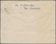 Finnland - Ganzsachen: 1935, 2 M + 50 P Lilac Postal Stationery Cover With Blue Lining Inside And Li - Postal Stationery