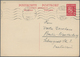Finnland - Ganzsachen: 1936, 2 M Red Single And Double Postal Stationery Postcards Used From Pori To - Postwaardestukken
