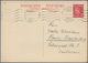 Finnland - Ganzsachen: 1936, 2 M Red Single And Double Postal Stationery Postcards Used From Pori To - Postal Stationery