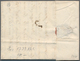 Frankreich - Vorphilatelie: 1733, "AGDE" On-liner And Handwritten "Dagde" And Tax "6" On Complete Fo - 1792-1815: Conquered Departments