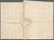 Frankreich - Vorphilatelie: 1737, "CASNAUDY" One-liner (Casteinaudary/Lanquedoc) On Complete Folded - 1792-1815: Départements Conquis