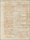 Frankreich - Vorphilatelie: 1748, "DE TOULOUSE" Two-liner (little Type) On Complete Folded Letter To - 1792-1815: Départements Conquis