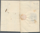 Frankreich - Vorphilatelie: 1751, "S. MALO" One-liner (Lenain No. 9) On Folded Letter To Paris, Rare - 1792-1815: Conquered Departments