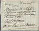 Frankreich - Vorphilatelie: 1776, "COIRVALUID" One-liner (not Listed) On Folded Letter To St. Loup - 1792-1815: Départements Conquis