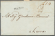 Frankreich - Vorphilatelie: 1777, "PARIGI" One-liner On Folded Letter With Besides Handwritten Taxes - 1792-1815: Départements Conquis