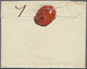 Frankreich - Vorphilatelie: 1815 (ca.), "P.40.P. VENDOME" Red Two-liner On Folded Letter Without Tex - 1792-1815: Veroverde Departementen