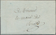 Frankreich - Vorphilatelie: 1821/22 5 Folded Letters From A Correspondence Of Neuf Château (Vosges), - 1792-1815: Veroverde Departementen