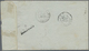 Frankreich: 1849, 1st ISSUE WITH CURSIVE STRAIGHT LINE OBLITERATION: 20c. Black On Lettersheet From - Other & Unclassified