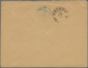 Frankreich: 1891, 25 C Blue Ceres Single Franking On Letter From AMIENS To Hungary, Very Late Using - Other & Unclassified