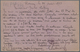 Frankreich: 1893, 10 C Black Single Franking On Form Postcard (pre-print Not Listet By Storch) From - Other & Unclassified