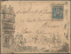 Frankreich: 1884 Illustrated Envelope (depicting "The Queens Head" From An Etching), Used From Mouti - Sonstige & Ohne Zuordnung