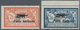 Frankreich: 1927, International Flight And Navigation Exhibition, 2 Fr And 5 Fr With Overprint "Post - Other & Unclassified