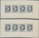 Delcampe - Frankreich: 1944, Definitives "Marianne", Not Issued, Group Of Ten Imperforate Panes Of Four Stamps - Sonstige & Ohne Zuordnung