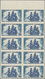 Frankreich: 1955, Caravelle ‚Capricieuse‘ 30fr. IMPERFORATE Block Of Ten From Upper Margin, Mint Nev - Other & Unclassified