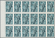 Frankreich: 1965, Return Of The Deportees 0.40fr. IMPERFORATE Block Of 18 From Upper Left Corner, Mi - Sonstige & Ohne Zuordnung