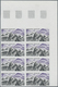 Frankreich: 1969, 25 Years Battle Of Garigliano 0.45fr. IMPERFORATE Block Of Eight From Upper Right - Sonstige & Ohne Zuordnung