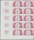 Frankreich: 1973, Resistance Fighters Bourgoin And Kieffer 1.00fr. IMPERFORATE Block Of Ten From Low - Sonstige & Ohne Zuordnung