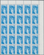 Frankreich: 1978, Definitives "Sabine De Gandon", MISSING PHOSPHOR (BRILLIANT GUM), 0.10fr.-3fr., Ei - Sonstige & Ohne Zuordnung