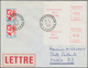 Frankreich - Automatenmarken: 1969, Montgeron "SA 00001", 0.10fr. And 20fr., Both Type 1 In Combinat - Other & Unclassified