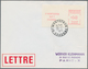 Delcampe - Frankreich - Automatenmarken: 1970/1984, Three Letters: Montgeron 0.40fr. Type 2 Single Franking On - Other & Unclassified