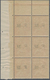 Frankreich - Militärpostmarken: 1902, Mouchon II 15c. Red Optd. ‚F. M.‘ Block Of Six From Upper Righ - Militärische Franchisemarken