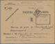 Frankreich - Portomarken: 1906, Post Official Pre-print Cover From Paris To Constantinopel, There Wr - 1960-.... Covers & Documents