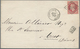Französische Post In Ägypten - Alexandria: 1871/1875, 80 C Rose-carmine Napoléon Lauré, Tied By Nume - Andere & Zonder Classificatie